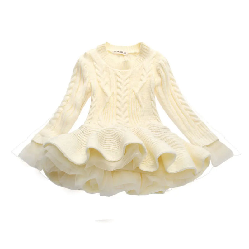 "Daniella" Winter Knit Tutu Dress