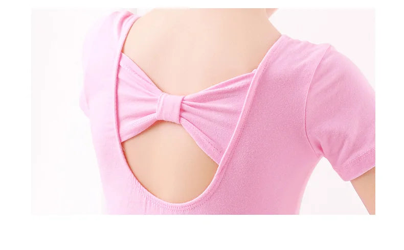 "Bella" Bow Ballet Dance Dress - 7 Colors