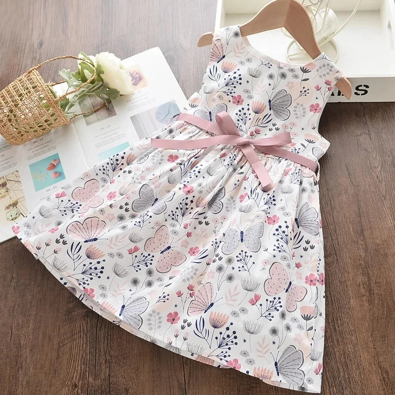 "Pretty Flowers" Floral Party Dress