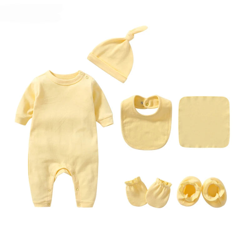 Baby's Ultra-Soft Layette Set - 7 Colors
