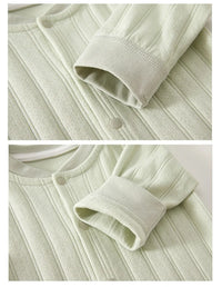 Quin Cloud Soft Cotton Long-sleeved Romper - 1 to 9 Months - The Palm Beach Baby