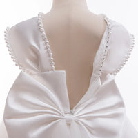 Amelie Elegant White Tulle Dress For Formal Occasions - The Palm Beach Baby Estimated 12 - 22 Day Shipping