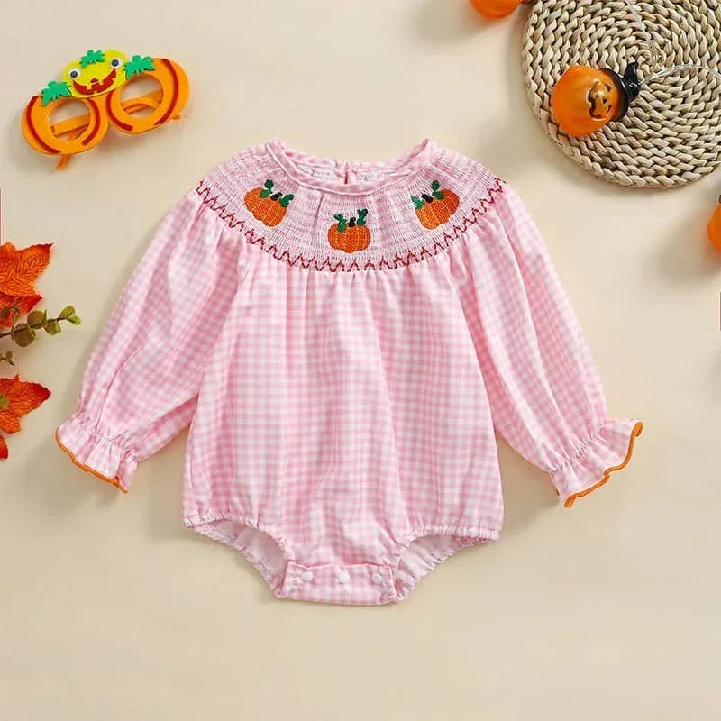 Holiday Cuteness Smocked Baby Bubbles - 10 Festive Styles - The Palm Beach Baby