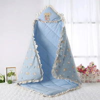 "Animal Cutie" Cozy Warm Baby Swaddle Wrap - 3 Colors - The Palm Beach Baby