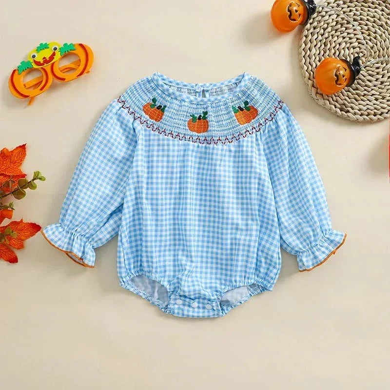 Holiday Cuteness Smocked Baby Bubbles - 10 Festive Styles - The Palm Beach Baby