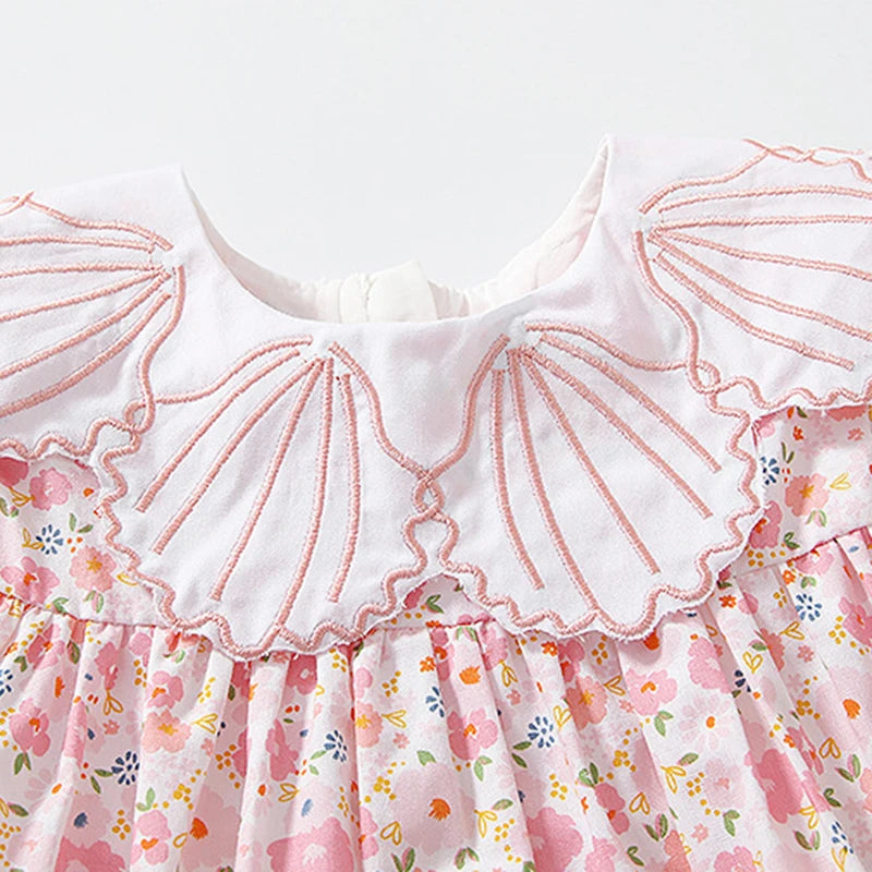 "Pretty Pink Flowers" Party Dress