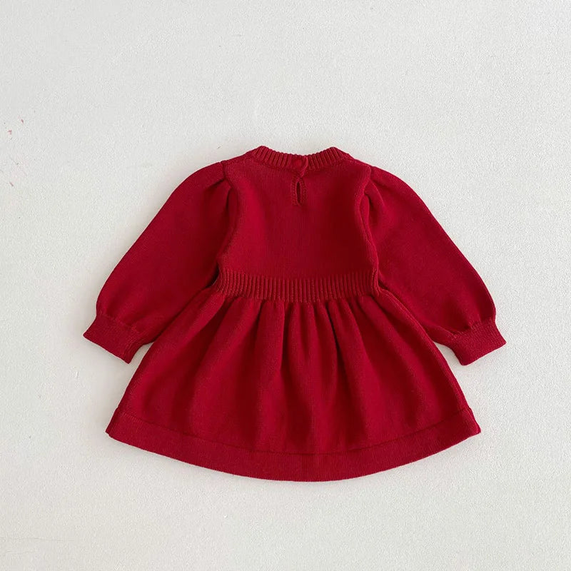 Winter Fleurs Sweater Dress - 2 Colors