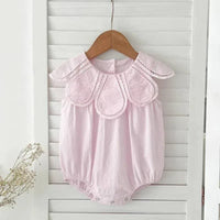 Petra Petal Collar Baby Bubble for Little Girls - 2 Colors - The Palm Beach Baby