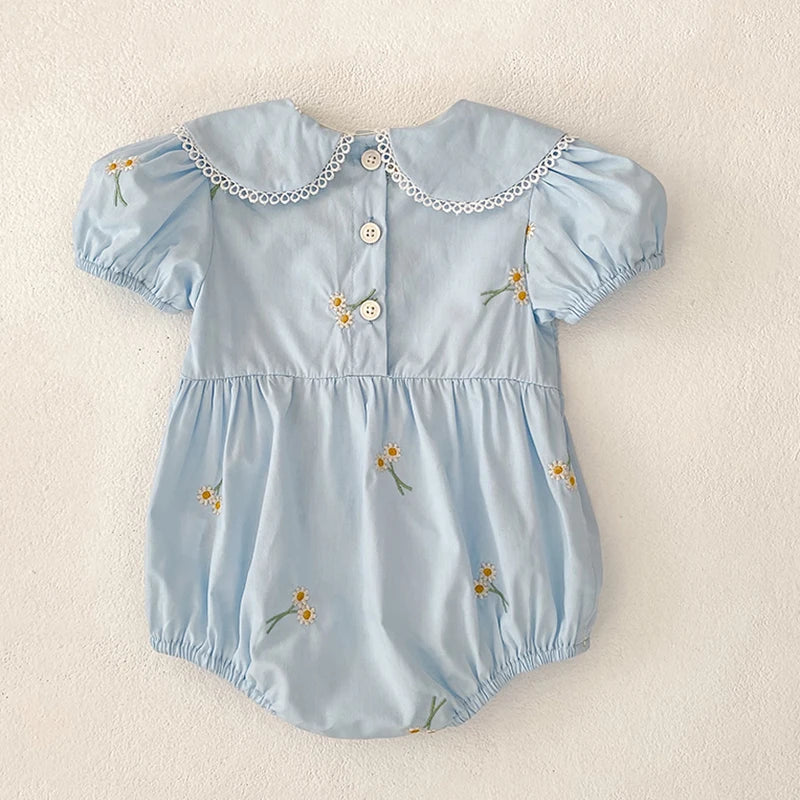 "Little Bouquets" Embroidered Bubbles - 3 Colors