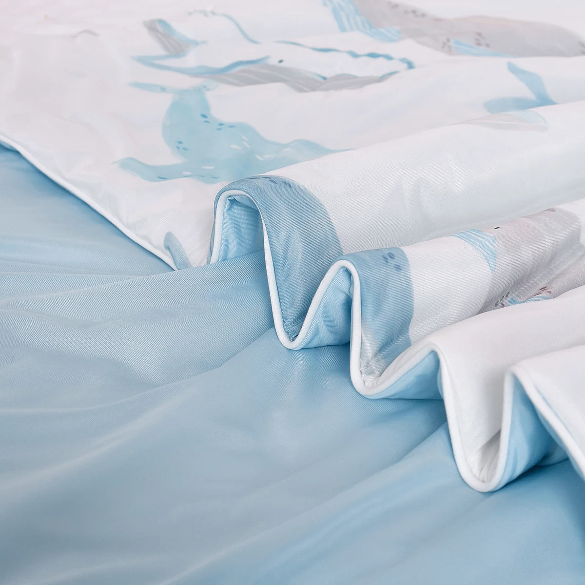 150x110cm Summer Cool Quilted Naptime Blanket - The Palm Beach Baby Estimated 12 - 20 Day Shipping