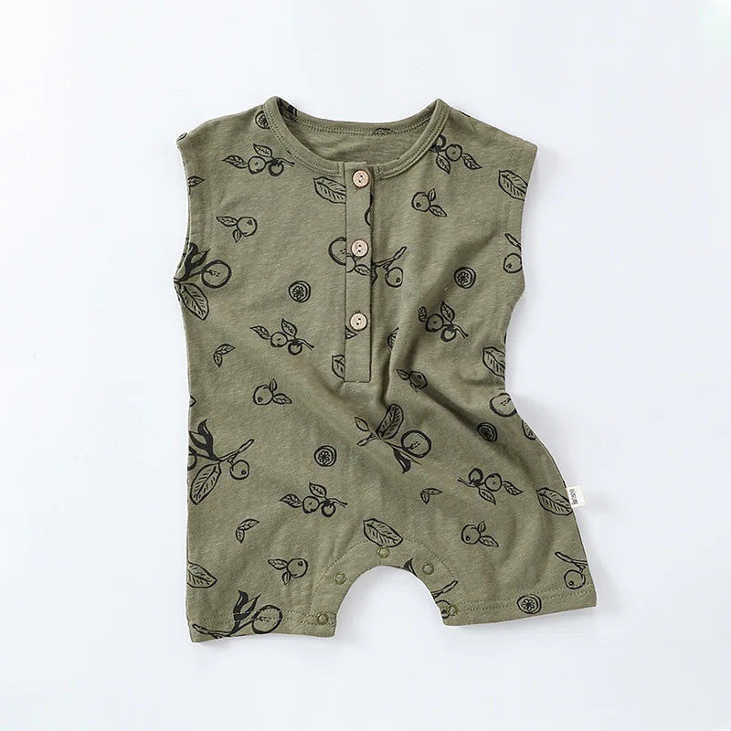 "Floral Baby" Nature-Inspired Summer Romper