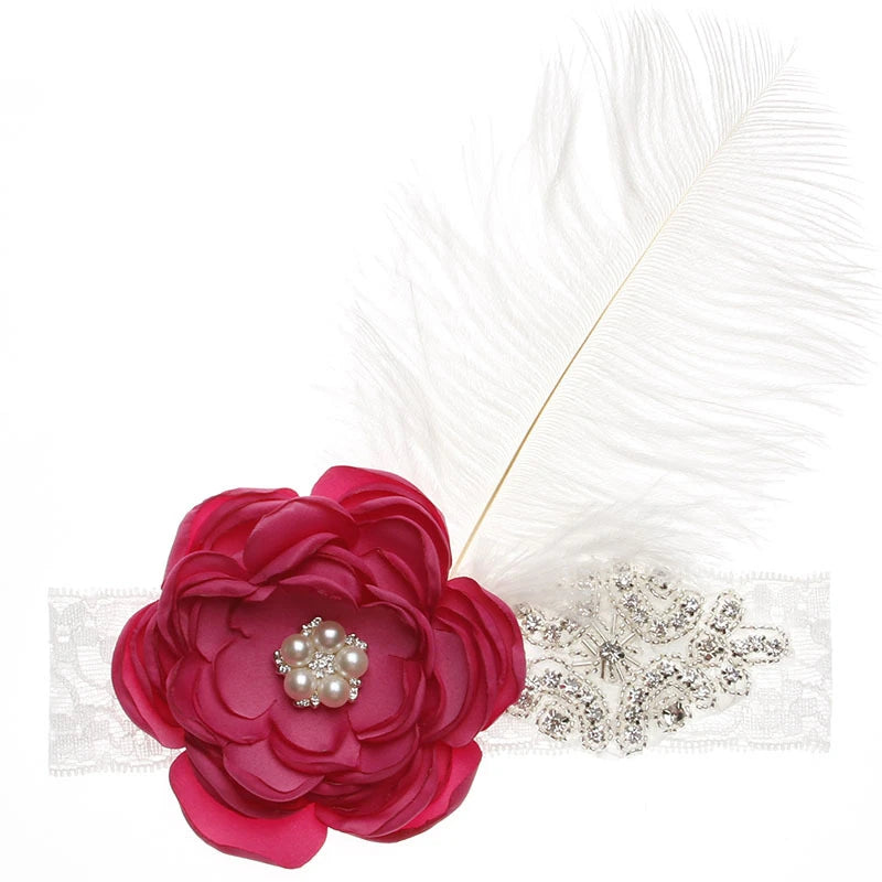 "Darla" Elegant Floral Headband - 20 Colors