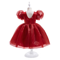 Little Girls Fluff and Circumstance Flower Girl and Party Dress V-Back - The Palm Beach Baby Estimated 12 -21 Day Shipping