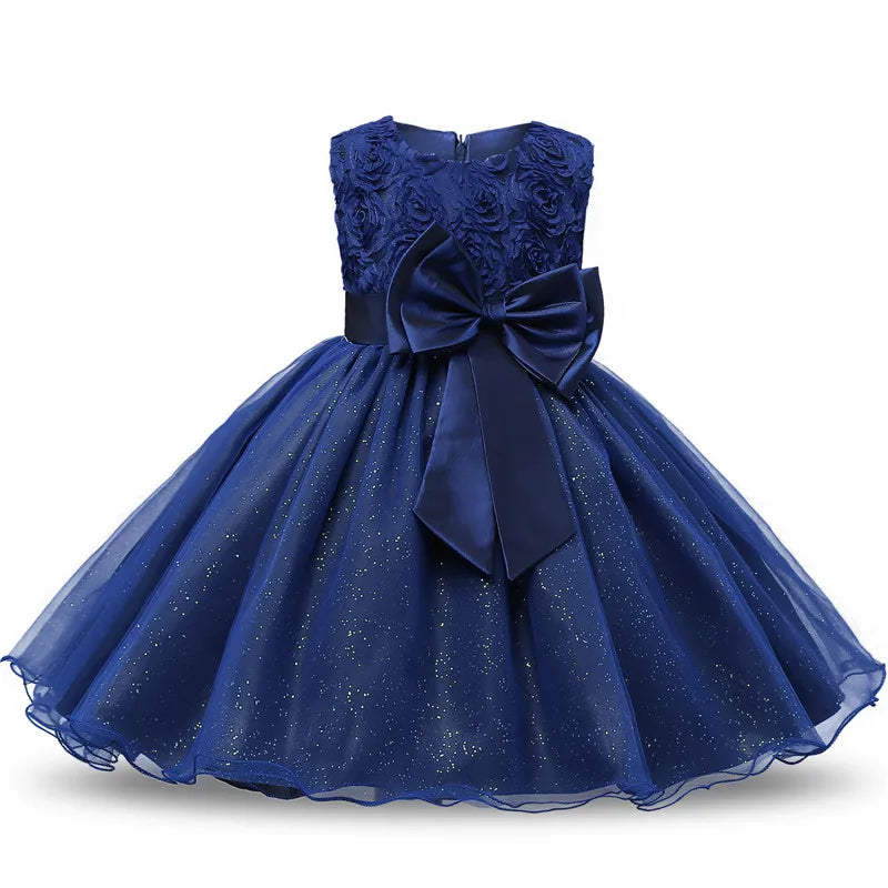 "Pamela-Ann" Rose Lace Dress
