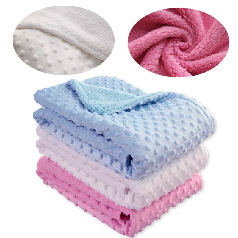 Ultra-Soft Baby Blanket & Swaddling