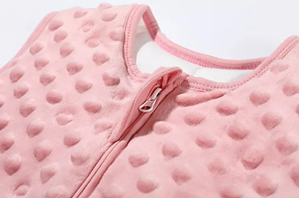 Cotton Sleepsack for Babies - Nature Print, Sleeveless, Anti-Kick Design for Better Sleep - The Palm Beach Baby