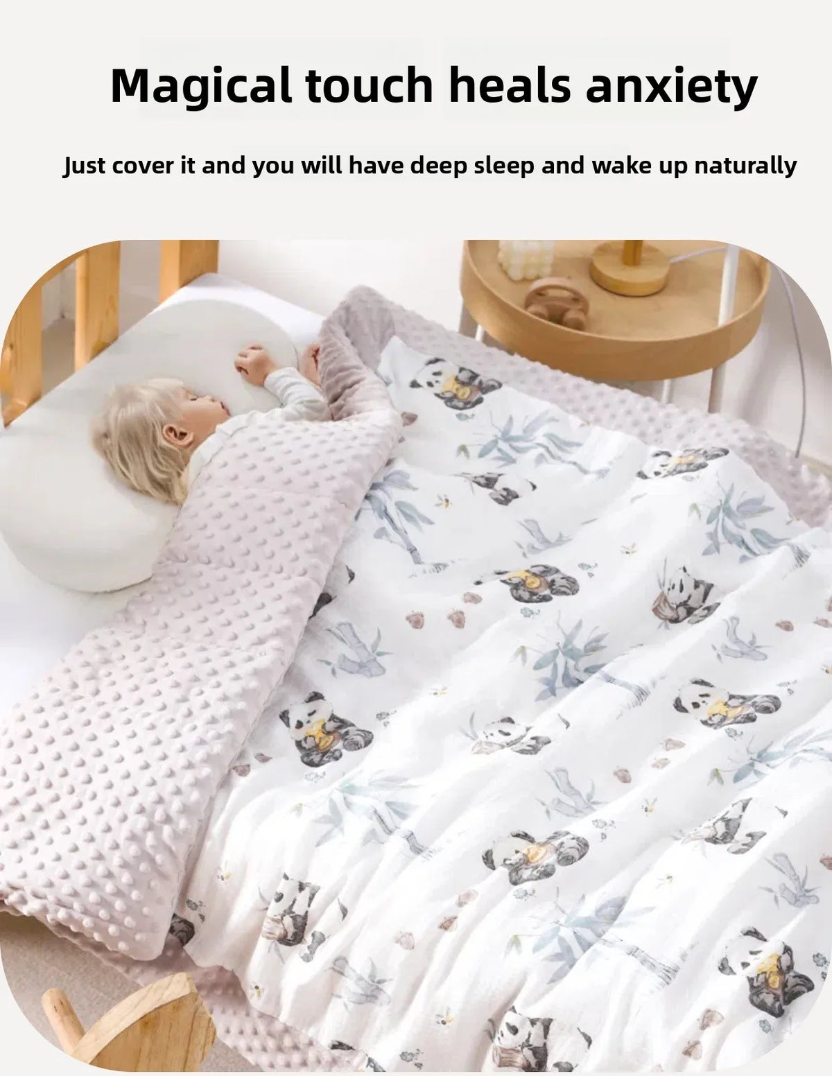 Adorable Minky Dot Blanket in 4 Cute Designs for Babies - Children - The Palm Beach Baby 15 - 21 Day Shipping