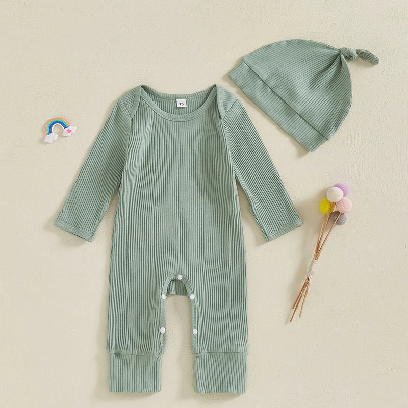 "Baby Be Mine" 2PC Romper Set