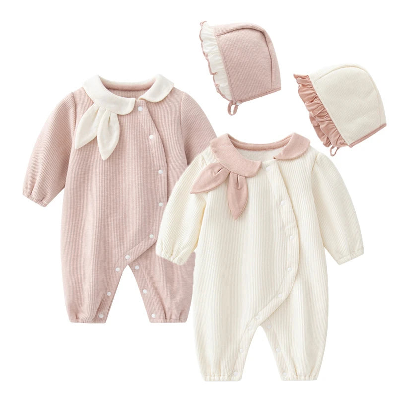 "Bonnie Bunny" Romper And Bonnet Set