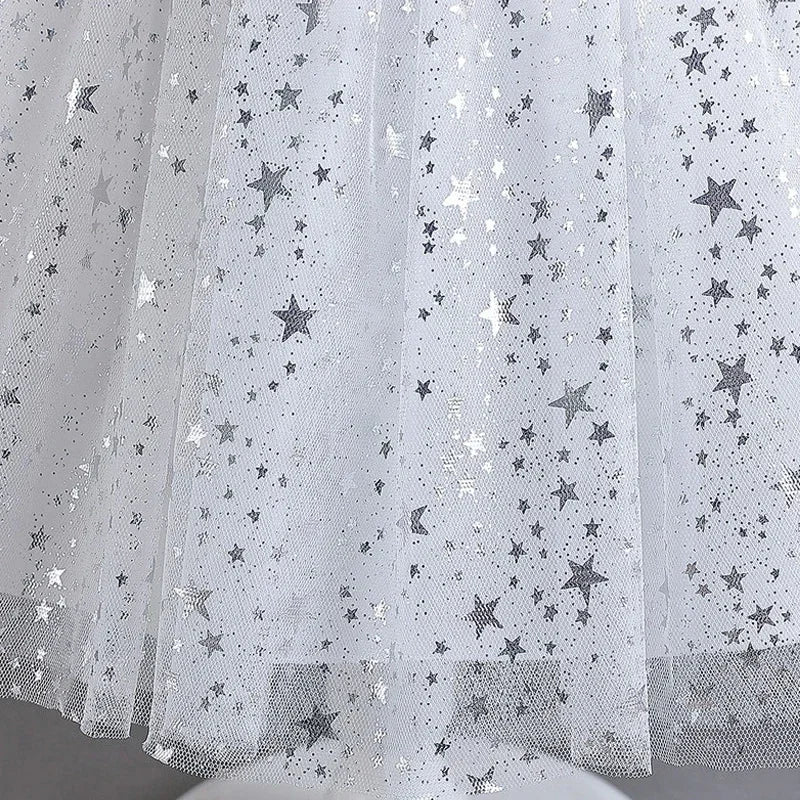 Tanya Chic Sparkly Party Dress with Puff Sleeves - 5 Elegant Colors - The Palm Beach Baby Estimated 12 - 20 Day Shipping