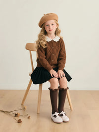 Girls T-Strap Brogue Mary Jane Flats