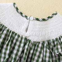 "Christmas Year Long" Boutique Style Dress For Girls - Year-Round Christmas Embroidered A-Line Dress - The Palm Beach Baby