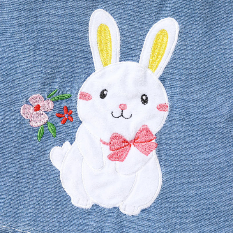 "Be My Bunny" Butterfly Sleeve Dress
