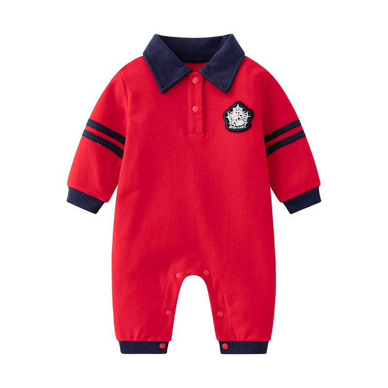 Dapper Boy's Classic Romper - 3 Colors