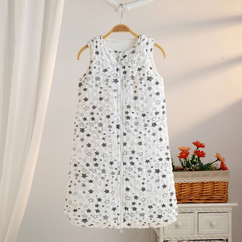 Minky Sleeping Bag Baby's Anti-Kick Zippered Sleeveless - 7 Colors - The Palm Beach Baby Estimated 13 - 20 Day Shipping