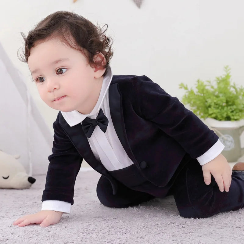 Baby boy tuxedo deals