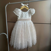 Caitlyn Elegant Tulle Party Dress for Girls - The Palm Beach Baby Estimated 20 -25 Day Shipping