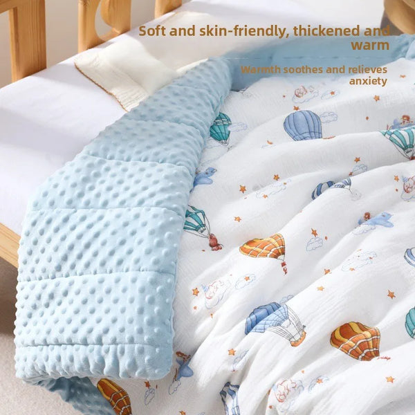 Adorable Minky Dot Blanket in 4 Cute Designs for Babies - Children - The Palm Beach Baby 15 - 21 Day Shipping