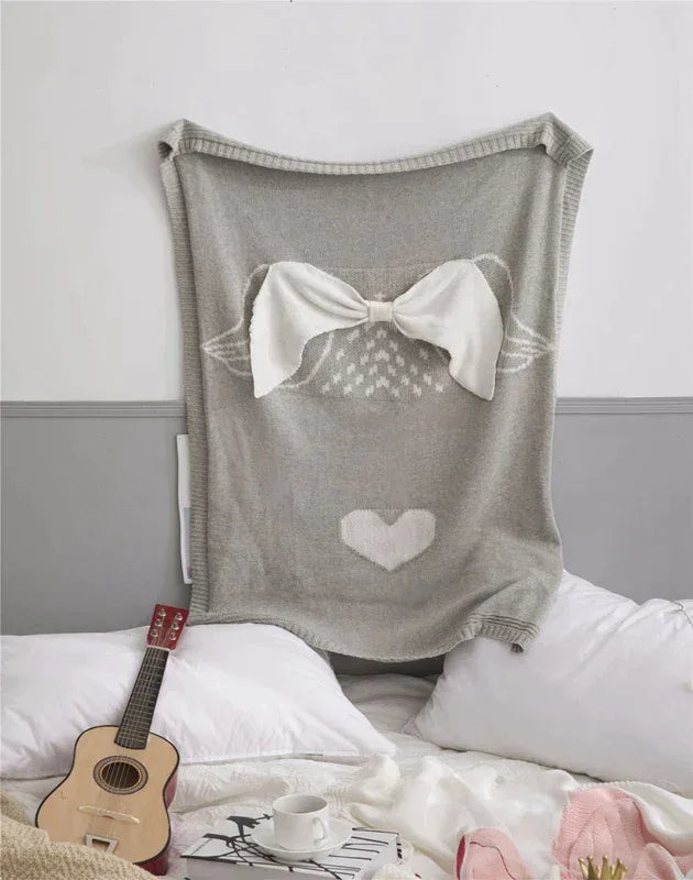 "Sleepy Tight" Cute Animal Blankets for Kids - 7 Knitted Designs - The Palm Beach Baby