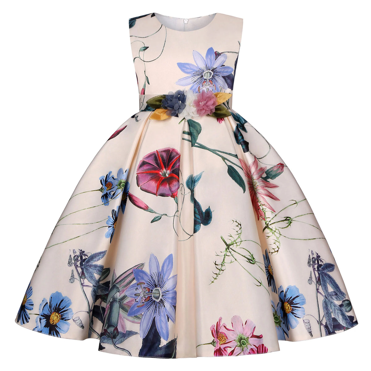 Little Girls Tropical Garden Party Dress in 6 Vivacious Colors - The Palm Beach Baby Estimated 14 - 20 Day Shipping