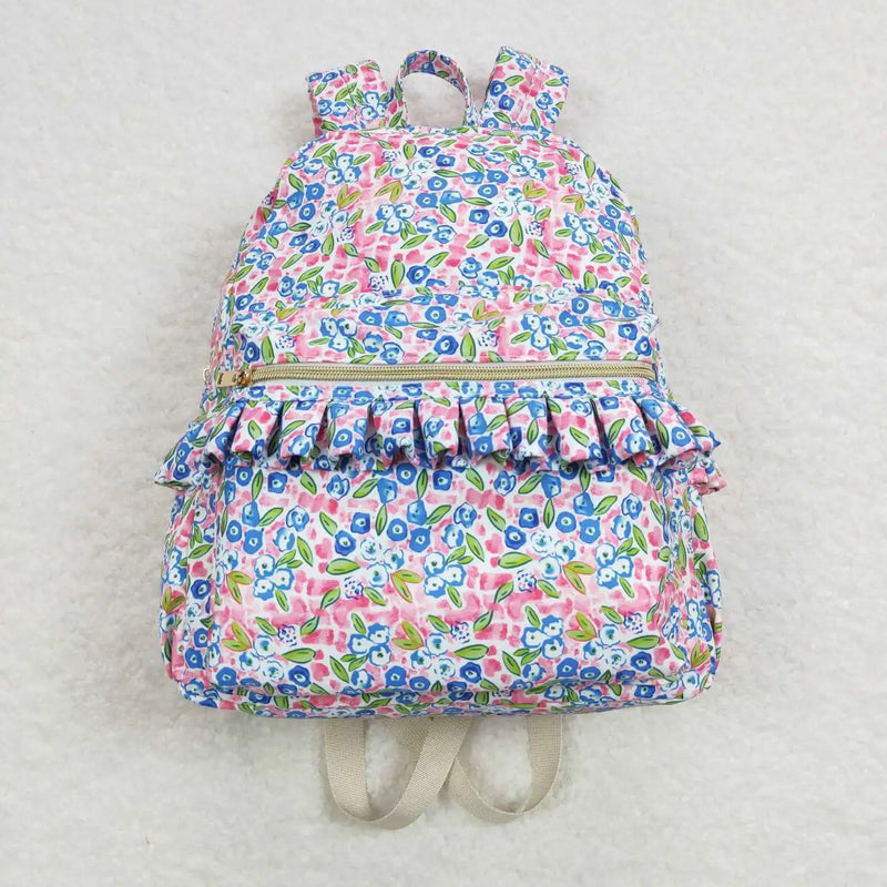 Colorful durable Adorable 'Boutique Baby!' Little Kids School Backpacks for creative young minds.