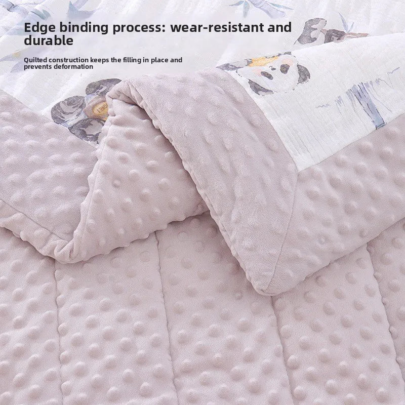 Adorable Minky Dot Blanket in 4 Cute Designs for Babies - Children - The Palm Beach Baby 15 - 21 Day Shipping