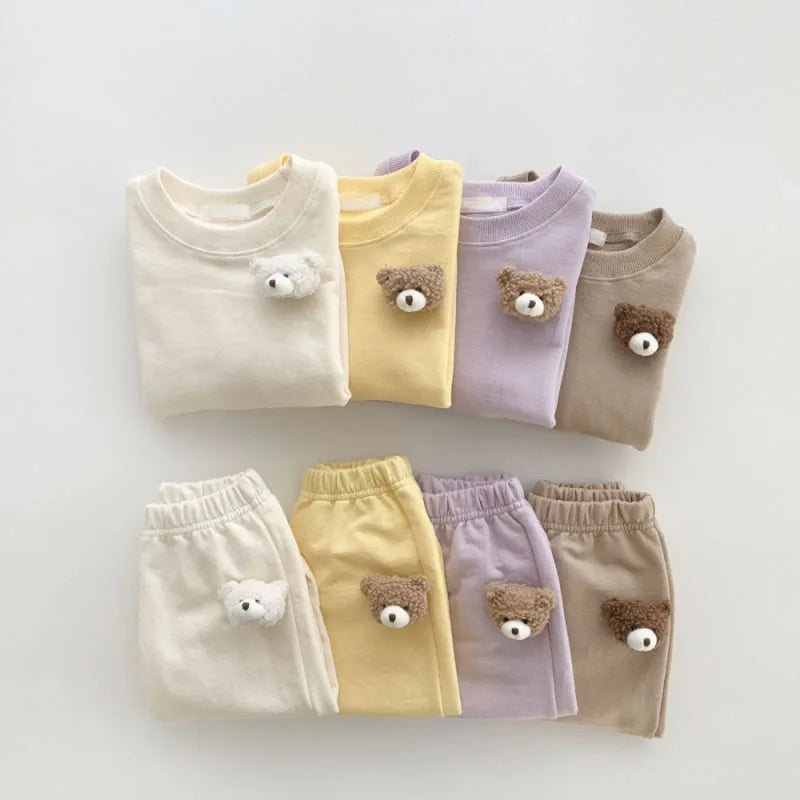 "Bear Cutie" 2 PC Warm-up Set - 7 Colors