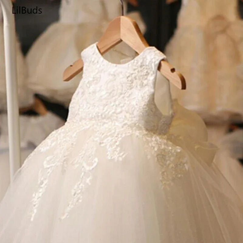 "Vivian" Lace Tulle Occasion Dress