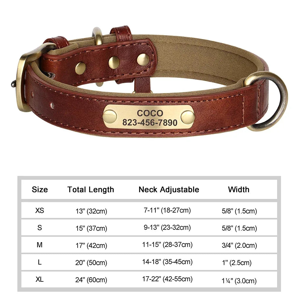 Personalized Dog Collar - Soft Fabric with Metal Buckle, Adjustable, Engraved ID Tag & Comfort - The Palm Beach Baby