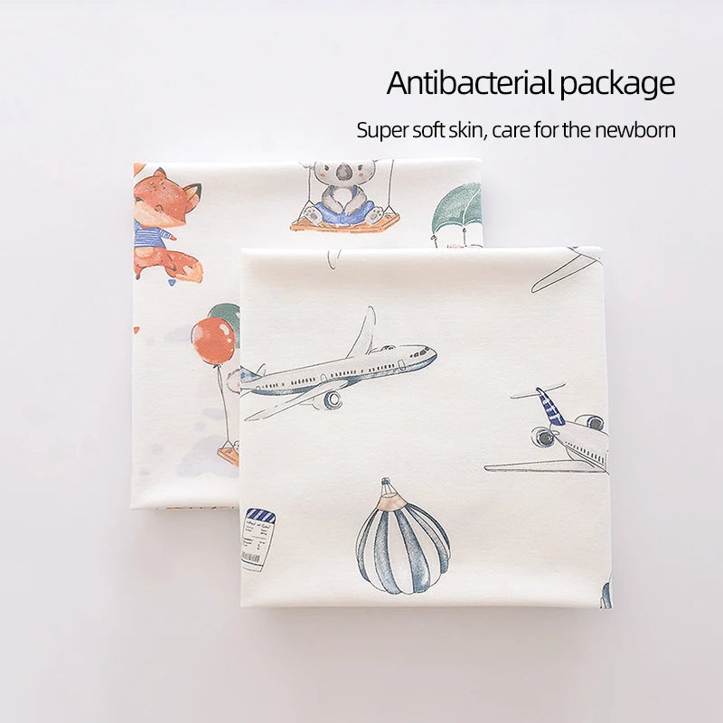 Newborn Lightweight Baby's Blanket Wrap - 5 Prints