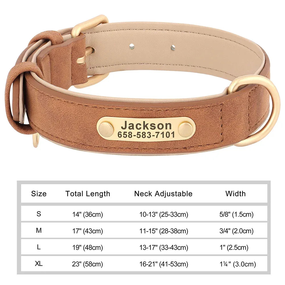 Personalized Dog Collar - Soft Fabric with Metal Buckle, Adjustable, Engraved ID Tag & Comfort - The Palm Beach Baby