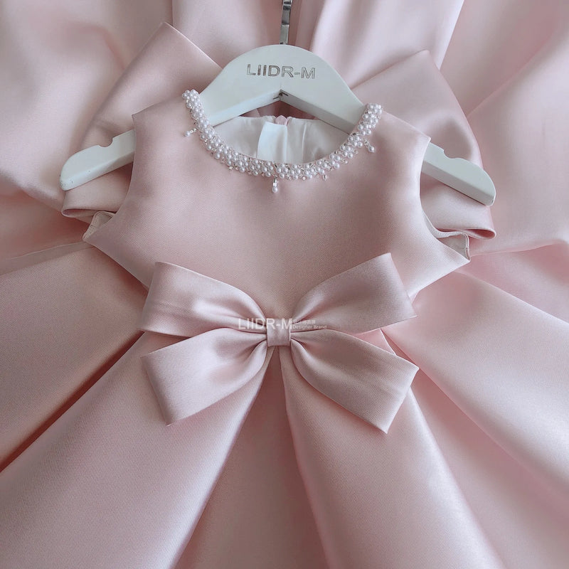 "Tiffany" Tulle Pearl Special Occasion Dress - 5 Styles