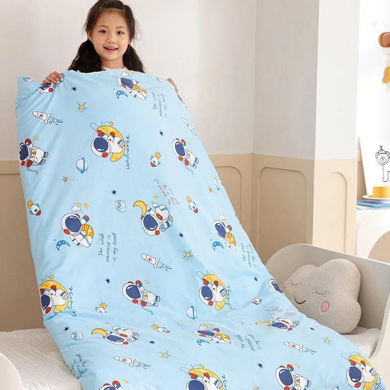 Adorable Cartoon Crazy Children's Cotton Blend Cozy Warm Minky Blanket - The Palm Beach Baby Estimated 13 - 20 Day Shipping