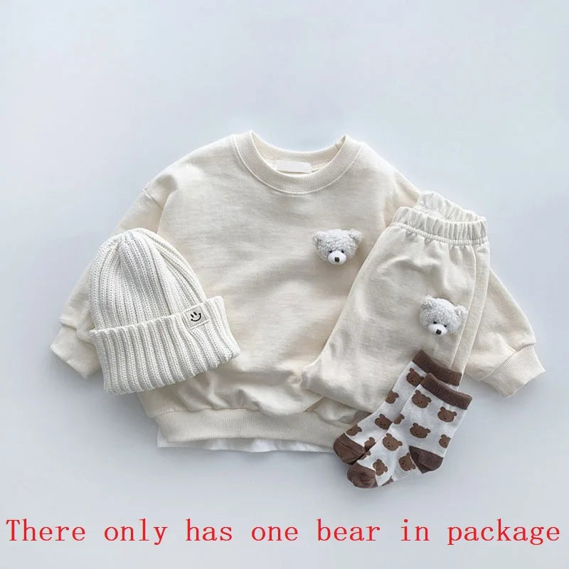 "Bear Cutie" 2 PC Warm-up Set - 7 Colors