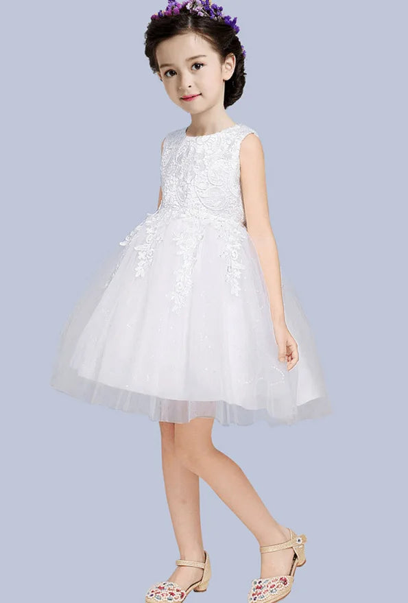 "Vivian" Lace Tulle Occasion Dress