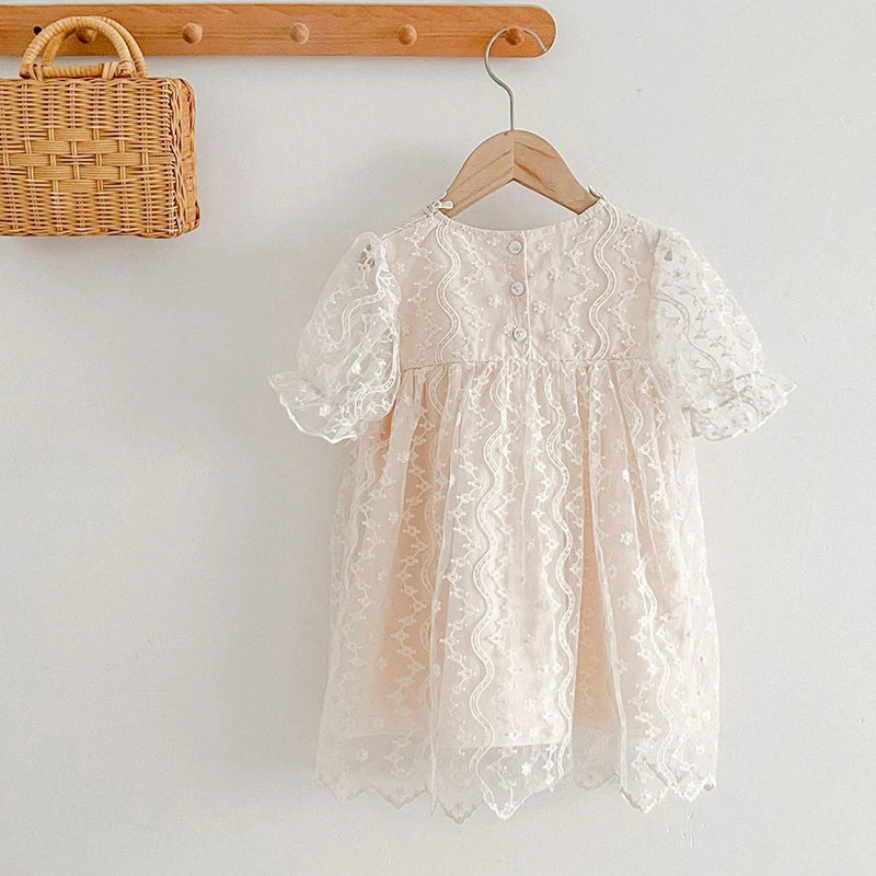 "Louisa" Vintage Boho Style Lace Dress