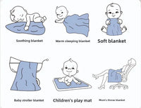 Adorable Minky Dot Blanket in 4 Cute Designs for Babies - Children - The Palm Beach Baby 15 - 21 Day Shipping
