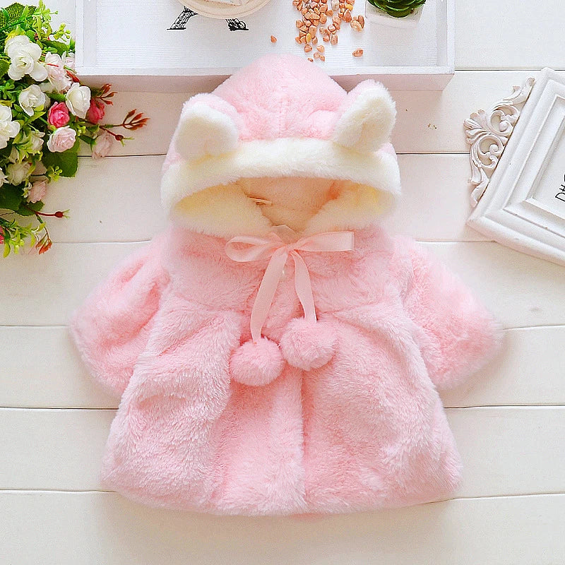 "Bunny Cutie" Plush Kid's Coat