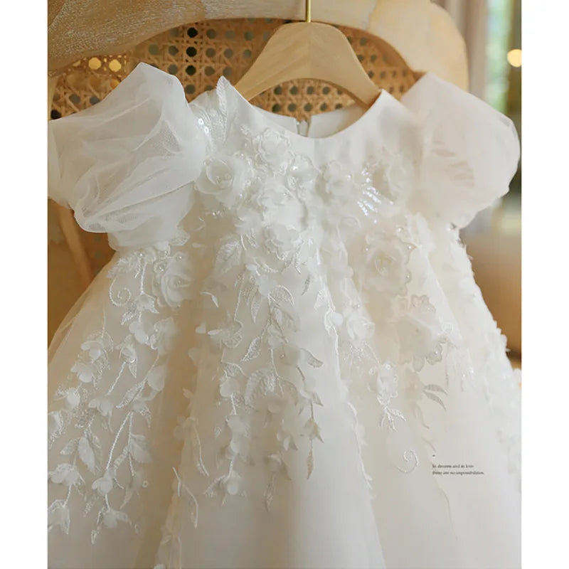 "Tessa-Marie" Elegant Lace Tulle Dress
