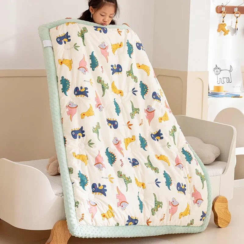 Adorable Cartoon Crazy Children's Cotton Blend Cozy Warm Minky Blanket - The Palm Beach Baby Estimated 13 - 20 Day Shipping